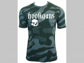 Hooligans - nočný " ruský " maskáč - Nightcamo SPLINTER, pánske tričko 100%bavlna